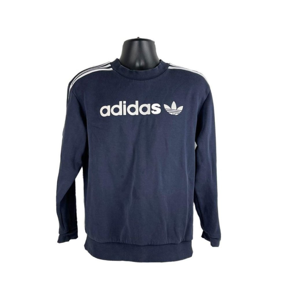 Vintage Adidas Pullover Striped crewneck